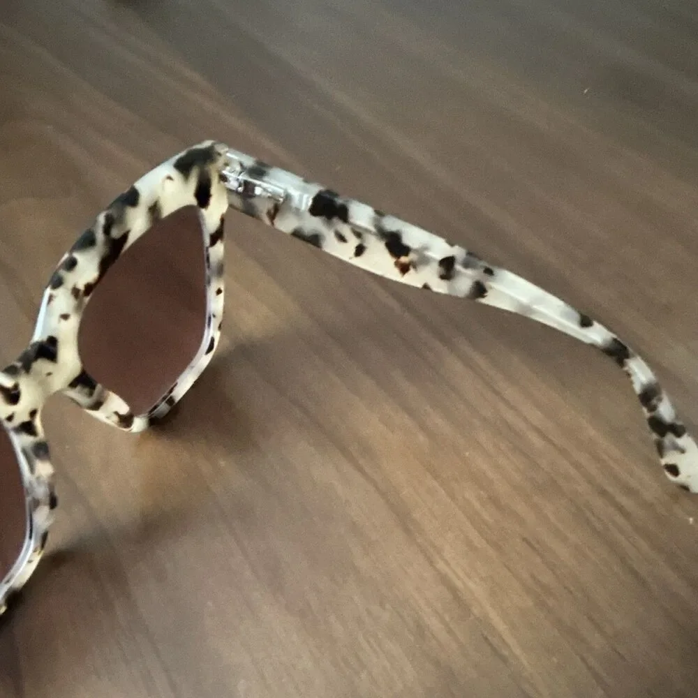 ZEELOOL WA95363T-01 Women's Oversized Square Tortoiseshell Brown Frame only